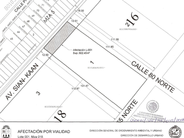 Venta terreno para Industria o residencial en Playa del Carmen, Quintana Roo
