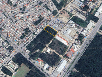 Venta terreno para Industria o residencial en Playa del Carmen, Quintana Roo
