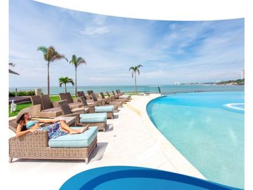 SE VENDE APARTAMENTO FRENTE AL MAR EN PH OCEAN WAVES GORGONA
