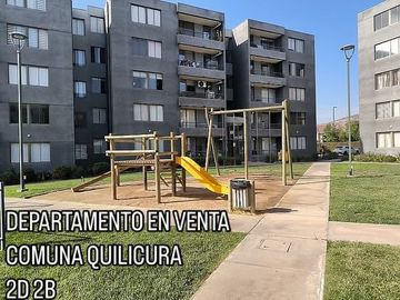 VENTA DEPARTAMENTO 2HAB 2BA QUILICURA