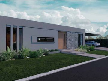 Casa en  construccion 1 Planta, 3 dorm y escritorio.