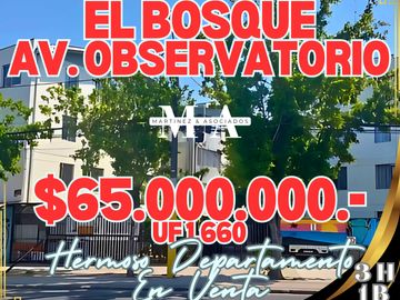 Departamento en venta en EL BOSQUE