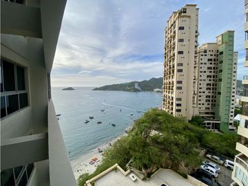VENTA APARTAMENTO PRIMERA LINEA DE PLAYA RODADERO SUR SANTA MARTA