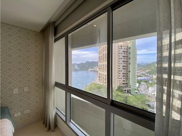 VENTA APARTAMENTO PRIMERA LINEA DE PLAYA RODADERO SUR SANTA MARTA