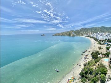 VENTA APARTAMENTO PRIMERA LINEA DE PLAYA RODADERO SUR SANTA MARTA