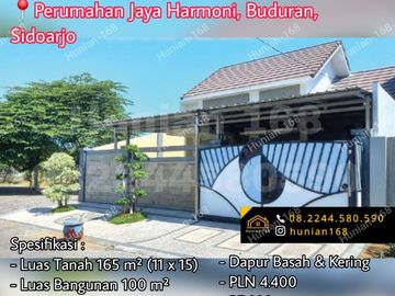 Rumah Fully Furnished Perumahan Jaya Harmoni Jayaland Buduran Sidoarjo