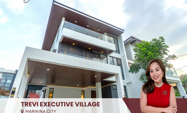 4 Bedroom 4BR Modern House and Lot for Sale at Trevi Executive Village | Conception, Marikina Prime Location