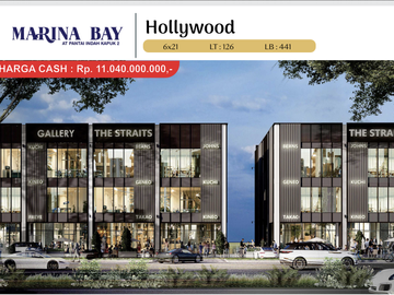 Rukan 3 Lantai Marina Bay di PIK 2