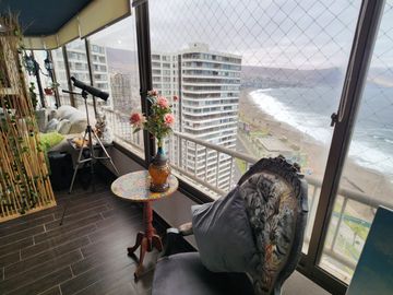 DEPARTAMENTO EN VENTA PRIMERA LÍNEA MAR EGEO IQUIQUE