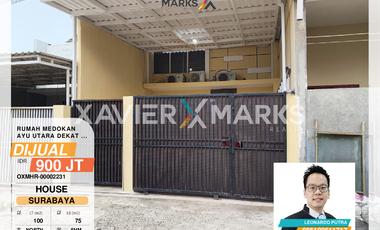 Rumah Medokan Ayu Utara dekat OERR MERR luas 100m2 ada 2 kamar