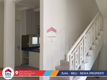 Jual cepat rumah siap huni lebar 7 full renov shm di Cluster Laseine Jakarta Garden City (JGC) Cakung Jakarta Timur