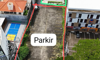 Lahan Komersial raya merr luas 810m2 bonus 30 Parkir mobil