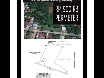 Turun  Harga  Tanah Poros Pattalassang-Palantikang Luas Tanah 8000 Mtr