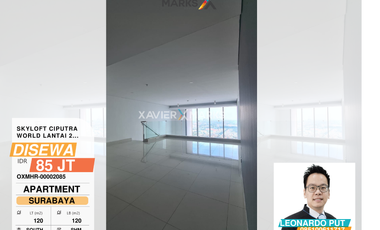 skyloft Ciputra World luas 120m2 lantai 26