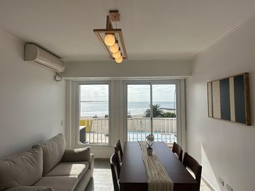 Departamento tres ambiente, vista al Mar. Guemes. Mar del Plata.