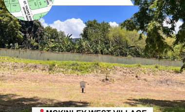 Residential Lots for sale in Mckinley West Village BGC Taguig