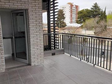 Departamento nuevo 2 dorm, con balcón terraza, en venta en edificio Crono