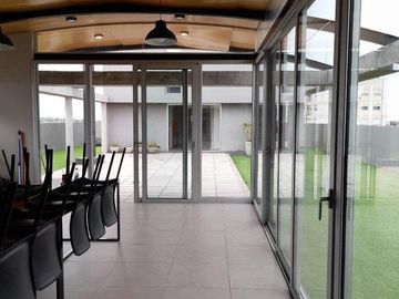 Departamento nuevo 2 dorm, con balcón terraza, en venta en edificio Crono