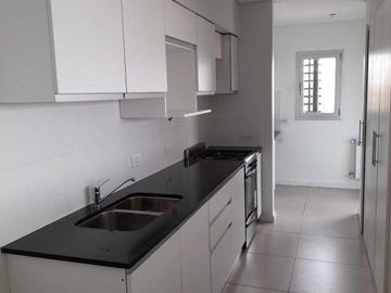 Departamento nuevo 2 dorm, con balcón terraza, en venta en edificio Crono