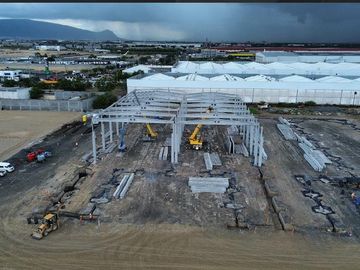 Proyecto Nave Industrial a medida /BTS(Build to Suit) en Parque Industrial en Apodaca, N. L.