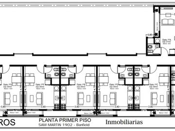 DEPARTAMENTO MONOAMBIENTE AL FRENTE, PLANTA BAJA DTO F, CON PATIO Y COCHERA, BANFIELD.