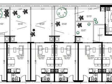 DEPARTAMENTO MONOAMBIENTE AL FRENTE, PLANTA BAJA DTO F, CON PATIO Y COCHERA, BANFIELD.