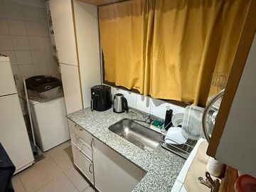 Departamento en Belgrano 2 ambientes con cochera y pileta