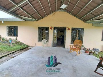 VENDO.CASA Y LOTE.DE 2000MTS COORDILLERA