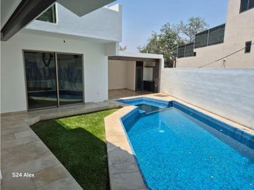 CASA NUEVA EN RENTA EN RESIDENCIAL CON VIGILANCIA EN JIUTEPEC
