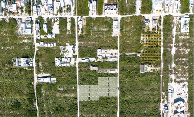 Terreno a 150 metros del mar en San Benito Yucatán