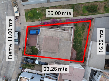 CASA COMO TERRENO EN LAS GARDENIAS - SURCO