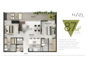 Apartamento en via Linares para estrenar