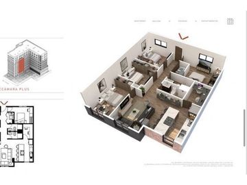 DEPARTAMENTO EN VENTA DISTRITO TEC SUR