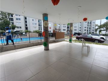 APARTAMENTO EN VENTA CIUDAD GUABINAS YUMBO PARQUEADERO PROPIO 58M2 AL