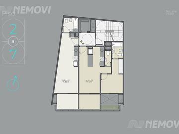 VENTA Departamento MONOAMBIENTE VILLA DEL PARQUE