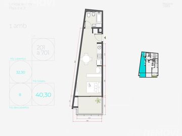 VENTA Departamento MONOAMBIENTE VILLA DEL PARQUE
