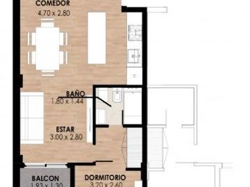 Departamento en venta en Centro