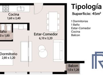 Departamento en venta en Centro