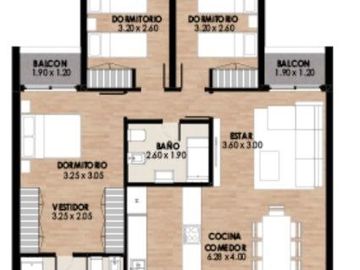 Departamento en venta en Centro