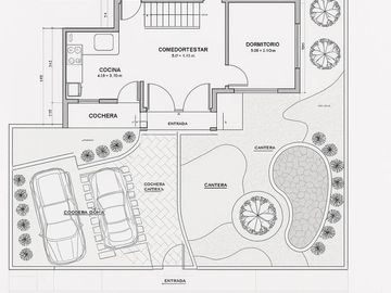 Residencia Tipo Quinta con Jardines Amplios y Estilo Contemporáneo en la Ciudad