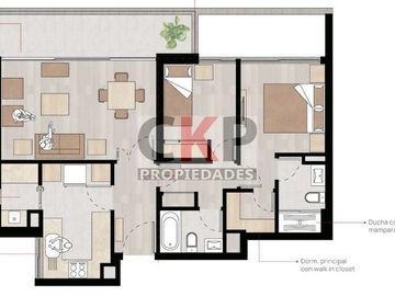Departamento en Venta en Exequiel Fernández / Av. Macul