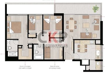 Departamento en Venta en Exequiel Fernández / Los Espinos