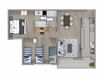 Departamento en Venta en Santa Elena Pedro Fontova 3 dormitorios