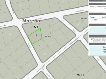 VENTA LOTE A METROS DE ACC OESTE. ACEPTA PERMUTA