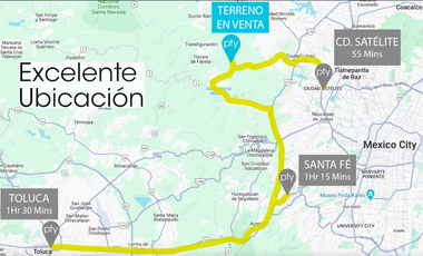 En Venta | Terreno Residencial | Jilotzingo, Edo. México
