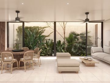 Luxury Townhouses in Xcanatún | Modernity and Nature North of Mérida MID-103