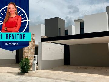 Modern Residence with Strategic Location in Northern Mérida MID-017