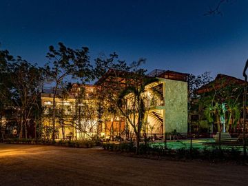 Apartment for sale in development with two natural cenotes TU-086