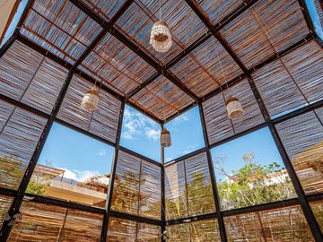 Apartment for sale in development with two natural cenotes TU-086