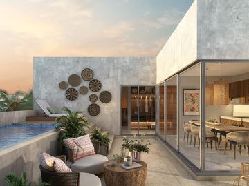 Apartment in the most exclusive area of Tulum TU-024